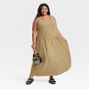 Women's Drop Waist Knit Midi Slip Dress - Universal Thread™ - 3 of 3