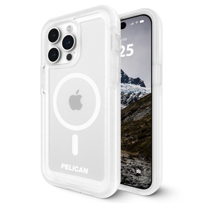 Pelican Voyager Apple iPhone 15 Pro Max MagSafe Compatible Case with Holster - Clear