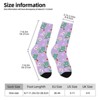 Dsane Cute Cat Is Playing With Yarn Women Printed Crew Socks Funny Funky Socks Soft Polyester Novelty Gifts for Artists Men - 2 of 4
