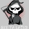 Men's Design By Humans See Ya Later Halloween T Shirt By thebeardstudio T-Shirt - 2 of 4
