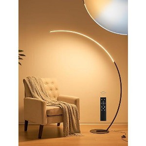 Arc Floor Lamp 65" Modern Standing Lamp with Remote - 1 of 1