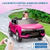 24V 2-Seater SUV Licensed Chevrolet Blazer Ride On Toy with Parent Remote Control,4xSpring Suspension, for Kids Ages 3-8 - 3 of 4