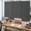 VEVOR Room Divider, 3 Panel Room Dividers and Folding Privacy Screens, Fabric Partition Room Dividers for Office, Bedroom, Dining Room, Gray - 2 of 4