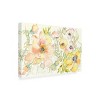12x19 Kristy Rice 'Pastel Garden II' Canvas Art: Trademark Fine Art, Floral Unframed Decor for Living Room - 2 of 4