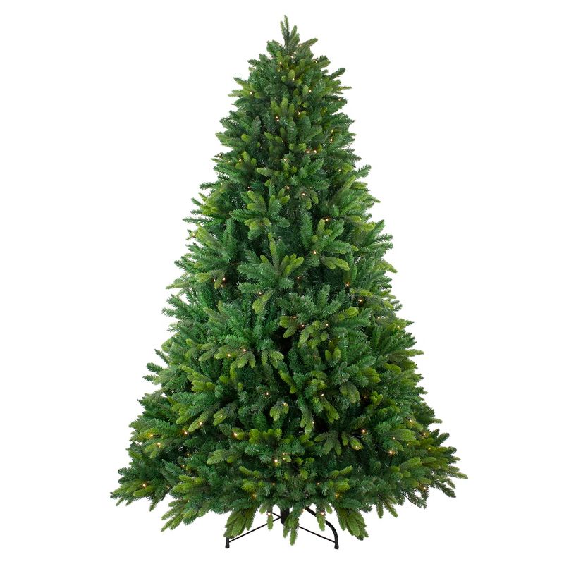 Northlight Real Touch™ Pre-Lit Full Gunnison Pine Artificial Christmas Tree - 7.5' - Warm White LED, 3 of 10