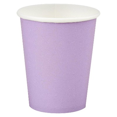 24ct Luscious Lavender Purple Disposable Cups