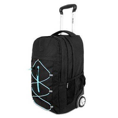 JWorld J World Lash Laptop 19" Rolling Convertible Backpack - Black/Blue — фото 2