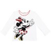Disney Minnie Mouse Princess Ariel Baby Girls Bodysuit Graphic T-Shirt Mesh Skirt and Leggings 4 Piece Layette Set - 2 of 4