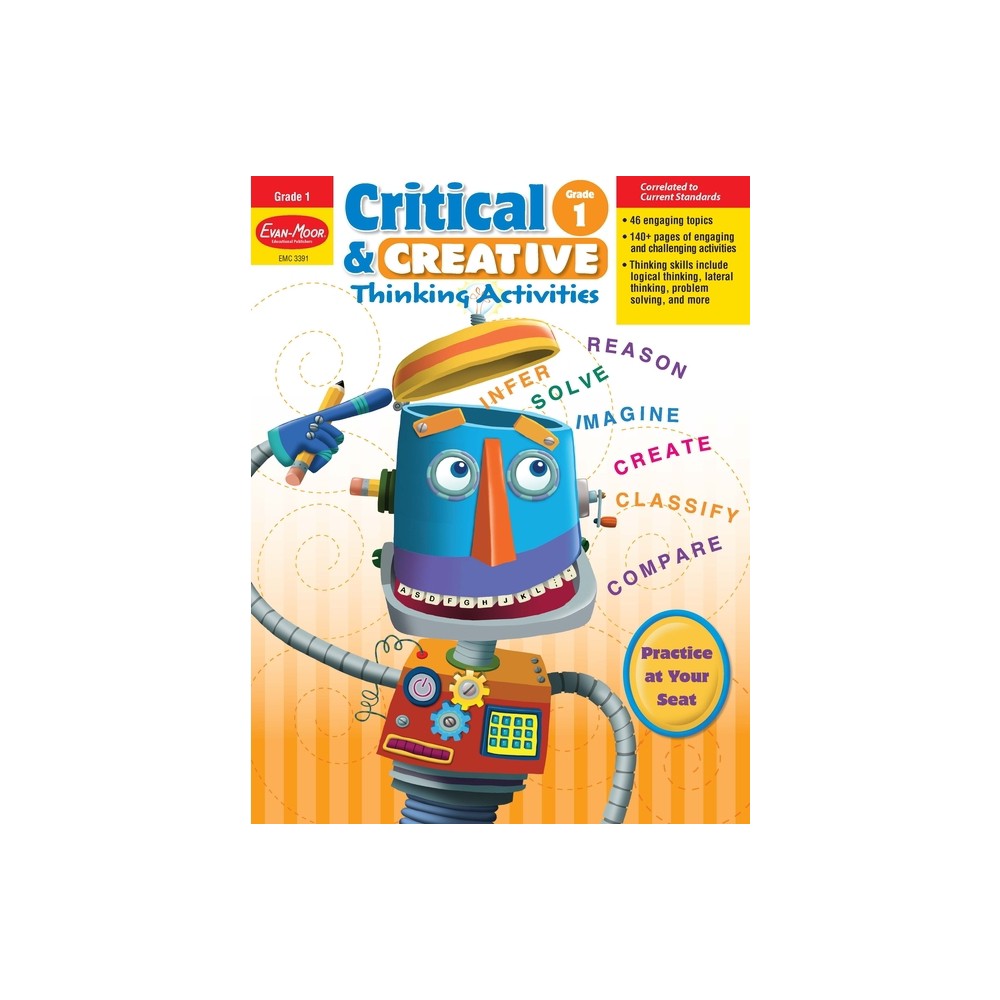 ISBN 9781596732926 product image for Critical and Creative Thinking Activities, Grade 1 Teacher Resource - by Evan-Mo | upcitemdb.com