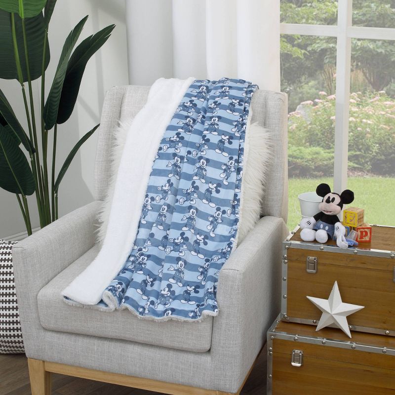 Disney Baby Mickey Mouse Baby Blanket, 3 of 5