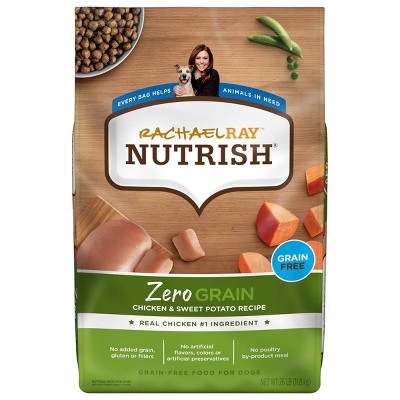 Rachael Ray Nutrish Zero Grain Chicken And Sweet Potato Dry Dog