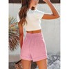 Imily Bela Women's Summer Wide-Leg High-Waist Casual Shorts with Pockets - 2 of 4