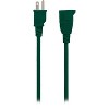 GE 1-Outlet Grounded Extension Cord Outdoor 16AWG 40' Green: 13A, 3-Conductor, Lifetime Warranty, 40ft Length - 3 of 4
