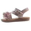 bebe Girls' Sandals - Cute Toddler Girls' Summer Shoes, Perfect Beach Sandals for Toddlers - 3 of 4