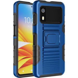 Nakedcellphone Case for Zebra EM45 RFID Mobile - Rugged Hybrid Phone Cover with Grip Stand - 1 of 4