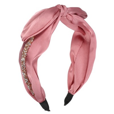 Unique Bargains Women's Bunny Ears Wide Bow Headbands