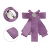 Elerevyo Women's Ribbon Brooch Bowknot Neck Bow Ties - 3 of 4