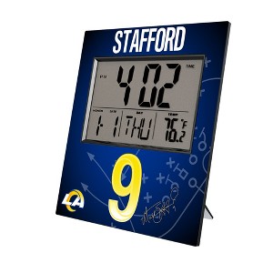 NFL Los Angeles Rams Players Game Tactic Wall Clock - 1 of 3