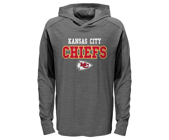 Buy Kansas City Chiefs Boys' Sideline Speed Gray Lightweight Hoodie XS  Online at desertcartKUWAIT