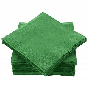 SparkSettings Beverage Napkins, 5” x 5” 2 Ply Paper Napkins, Pack of 100 - 1 of 4