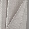 Kate Aurora Giselle Square Textured Spa Retreat Fabric Shower Curtain - Standard Size - 3 of 4
