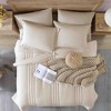 BAGOKIE 7 Pieces Bed in a Bag Comforter Set for All Season - 3 of 4