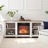 Karl Home TV Stands & Entertainment Centers  For Tvs Up To 70'' Farmhouse with 18'' Fireplace - 2 of 4