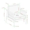 PAGED Patio Dining Chairs,Modern Dining Chairs,Chairs Suitable for Patio,Garden - 3 of 4