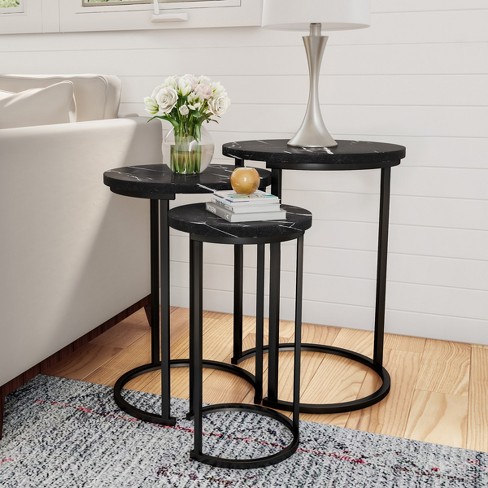 Marble round discount nest of tables