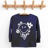 The Juniper Shop SmileyWorld Melting Outline Youth Long Sleeve Tee - 2 of 4
