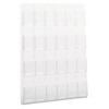 Safco Reveal Clear Literature Displays, 24 Compartments, 30w x 2d x 41h, Clear - 3 of 4