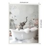 Amanti Art Elephant Bath Bliss by Niky Rahner Framed Canvas Wall Art - 3 of 4