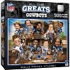 MasterPieces NFL Dallas Cowboys All-Time Greats 500 Piece Jigsaw Puzzle - Family Game Night - 2 of 4