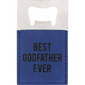 Pavilion Gift Company - Godfather - 2" x 3.5" Bottle Opener Magnet - Bottle Openers - 1 of 4