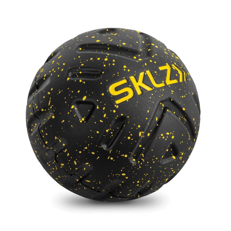 SKLZ Targeted Massage Ball - Black/Yellow, 3 of 11
