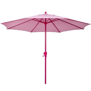 Sunnyglade 9FT Outdoor Patio Umbrella, Market Table Umbrella with 8 Sturdy Ribs and Crank System - 1 of 1