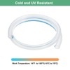 Unique Bargains Clear Braided Tube PVC High Pressure Flexible Reinforced Industrial Tubing 1.1 x 4/5 Inch 1 Pc - 4 of 4