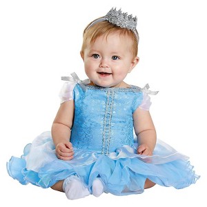 Halloween Disney Princess Baby Prestige Cinderella Costume 6-12M, Women