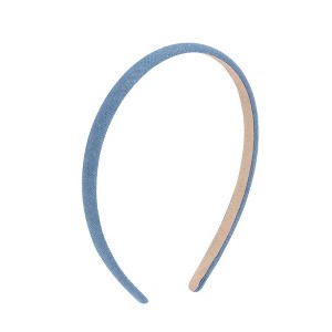 Unique Bargains Denim High Cranium sponge Headbands 1 Pc - 1 of 4