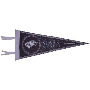 Calhoun Sportswear Game of Thrones 8.5"x21" House Stark Felt Wall Pennant - 1 of 3