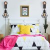 5.9 in. 1-Light Black matte finish Wall Sconce - 3 of 4