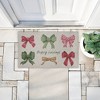 Stupell Industries Happy Holidays Festive Bows Printed Outdoor Imitation Sisal Door Mat, design by Vanessa Stoilova - 4 of 4
