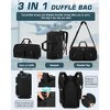 Generic Convertible Garment Bags for Travel, 45L Garment Duffle bag fo - 3 of 4