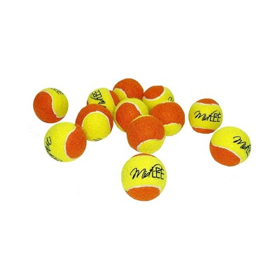 Midlee 2" Yellow/Orange Small Dog Tennis Balls (12-Pack)