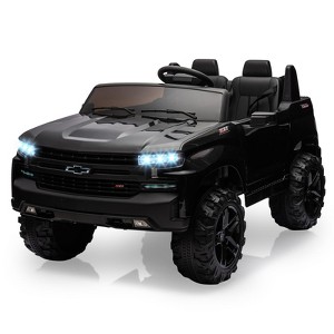 Baby Car 24V 2-Seater Truck Licensed Chevrolet Silverado Ride On Toy w/Parent Remote Control - 1 of 4
