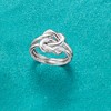 Ross-Simons Italian Sterling Silver Double Love Knot Ring - 4 of 4