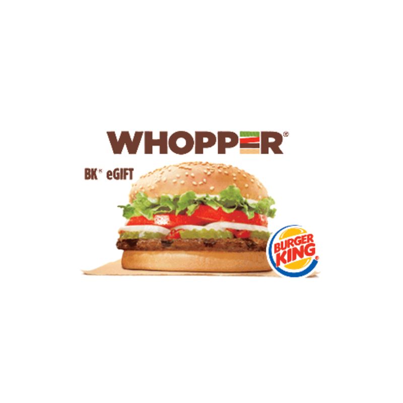 Burger King Gift Card (Email Delivery), 1 of 2
