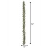 Sullivans Artificial Mini Leaf with Berries Garland 72"L Green - 2 of 2