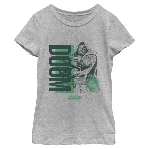 Avengers: Doomsday Girls Doctor Doom Icon Short Sleeve T-Shirt ...