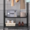 VECELO Foldable Cube Storage Bins Linen Organizer and Storage Box with Handle Gray - 4 of 4